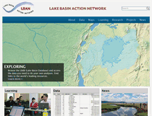 Tablet Screenshot of lakebasin.org